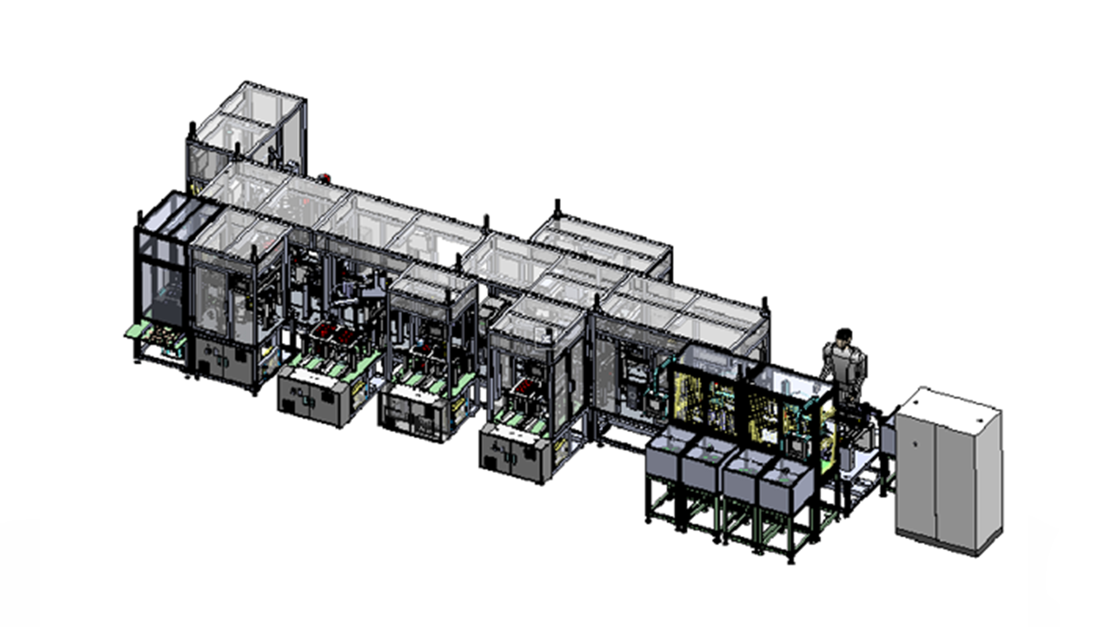 汽车主动进气格栅执行系统自动线